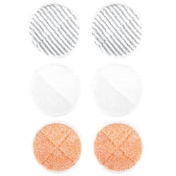 BONBELONG 6 Pack 2124 2037 2039A 20399 20391 Steam Mop Pads Replacement Compatible with Bissell Spinwave Hard Mop Cleaner
