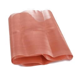 Generic 99.9% Pure Copper Screen Woven Mesh Screen,Copper Mesh Screen 80 Mesh Copper Mesh,Size 12