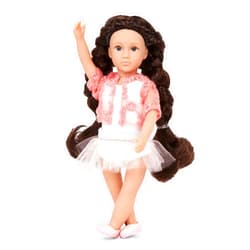 Lori Dolls – Adrienne – Mini Ballet Doll – 6-inch Ballerina Doll – Dancer Outfit with Tutu & Ballet Shoes – Toys for Kids – 3 Years +