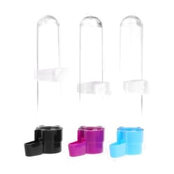Rooyar Bird Water Dispenser Automatic Feeder Hanging Food Container for Parrot Parakeet Cage Accessories