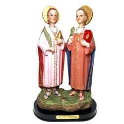 BHEII STS Cosmas and Damian Twin Brothers Patron Saints of Pharmacists sculptur 12