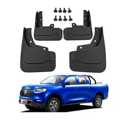 LUVFAY Mudguards Mud Flaps for Great Wall Cannon GWM Poer Ute 2020-2022 Mud Splash Guard Mudguards Front Rear Fender