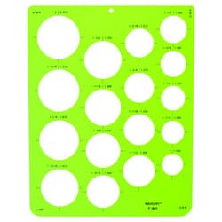 Westcott Technical Circles Drawing Template (T-801)