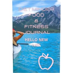 Meal and Activity Tracker Fitness hello new me journal diet minder & fitness: Daily Food and Exercise Journal Help You Become the Best Version of Yourself Diets or Personal Training Plans