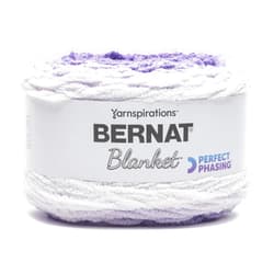 Spinrite Bernat Blanket Perfect Phasing Yarn-Dark Orchid