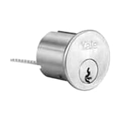 Yale Commercial Hardware Yale 1109-TC-606 Standard Rim Cylinder for Exit Devices and Trim with 2 Key Blanks