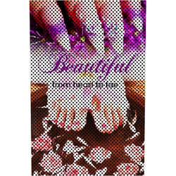 NAILSIGNS.com Salon III Nails Spa Beautiful from Head to Toe Service Sign Advertising Marketing Décor Vertical (Perforated Mesh One Way Vision See-Through Window Mesh Vinyl Sign [Outdoors], 78