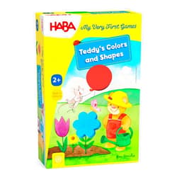 HABA My Very First Games – Teddy’s Colors & Shapes Educational Games & Toddler Activities with Wooden Pieces for Learning Colors, Shapes & Turn-Taking