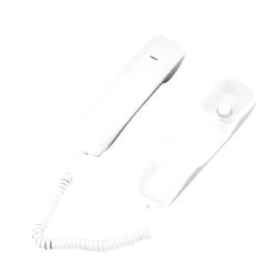 Rodipu Hanging Telephone, Last Number Wall Telephone, Mute Function Wall Phones, for House for Home(White)