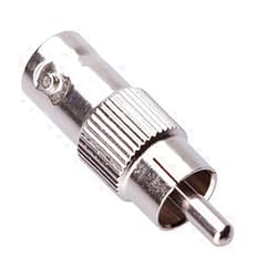 Keple BNC to RCA Adapter, BNC Female Socket to Phono Male Plug, CCTV Power Coax Coaxial Cable Coupler Connector Plug Adaptor Compatible with CCTV Security Camera Surveillance System Monitor TV DVRs Cameras