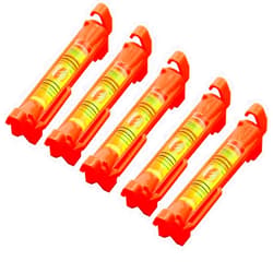 Sikeewii 5PCS Hanging Line Level String Line Level for Building Trades Bricklaying Engineering Surveying Site Straight Line Level Picture Frame Hanging Spirit Level Bubbles Equipment Measuring Tool1