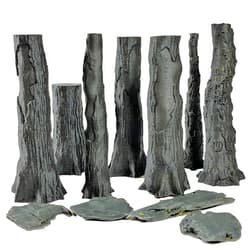 Extruded Gaming Charred Forest