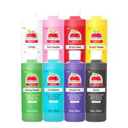 Apple Barrel Acrylic Craft Paint Set, Matte Finish, Set of 8, 8 Fl Oz (Pack of 8), Assorted