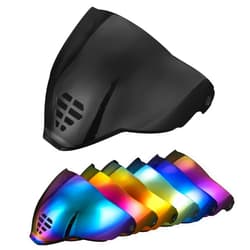 psler IC-06 visor- Icon Airflite Face Shield Motorcycle Helmet Visor Accessories Replacement for Icon Airflite IC-06，Dark Black