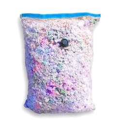 PATOWELL Fine High Density Shredded Memory Foam - Filler for Stuffing, Upholstery, Pillows, Crafts, Bean Bags, Chairs, Sofa, Pet & Dog Beds, and More - Made in USA (5 lbs)