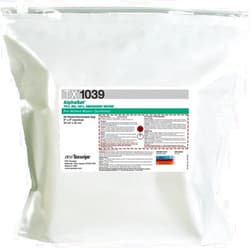Texwipe TX1039 AlphaStat Presaturated (Iso/DI Water) Wipes, 9