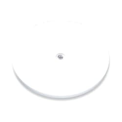 DGTANGYIN 6 inch Small Lazy Susan Turntable Acrylic Ball Bearing Rotating Tray for Spice Rack Table Cake Kitchen Pantry Decorating Bathrooms, 20-lb Load Capacity (360˚ Rotation) – White