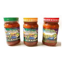 Generic Frog Ranch Mild Medium & Hot Low Sodium All Natural Salsa 16 oz. (Combo Pack of 3)