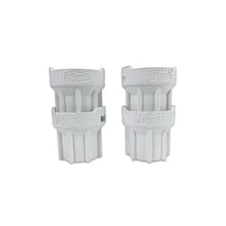 Coldbreak CLPRCAP-WHT Coupler Cleaning Caps, 4 Pack, D & S, White