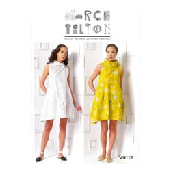 Vogue Patterns V9112 Misses' Dress, Size ZZ (LRG-XLG-XXL)