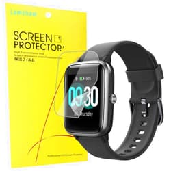 Youkei ID205 Smartwatch Screen Protector, [6 Pack] TPU Clear Film for SKYGRAND/Letsfit/ANBES/Arbily/KUNGIX/LETSCOM/Fitpolo/YAMAY/Willful Smartwatch1.3 Smartwatch (6 PACK)