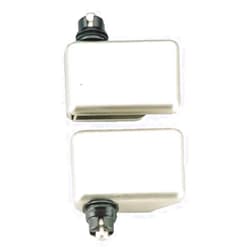 HETTICH FRANCE SAS CFA20045 HETTICH ET150 Glass Door Hinge Matt Nickel Top & Bottom 20870