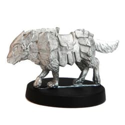 Stonehaven Miniatures Stonehaven Wolf Miniature Figure (for 28mm Scale Table Top War Games) - Made in USA