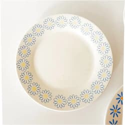 CLoxks Dinner Plates Sun Flower Disk Candy Dish Cake Dish Plate Dinner Plate Kitchen Accessories Salad Bowl Salad Plates (Color : B)