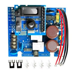 Kvyeilry GLX-PCB-RITE Main Circuit Board & GLX-PCB-DSP Display Board Compatible with Hayward Goldline Aqua Rite Salt Chlorine Generators – Replacement for T-15, T-9, T-5, T-3 Salt Cells - Blue