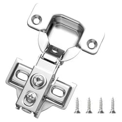 HOSOM 20 Pack Soft Close Cabinet Hinges, 1/2