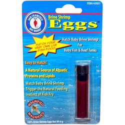 San Francisco Bay Brand Brine Shrimp Eggs Vial 0.2-Ounces (6 Grams) | Excellent Food Source Baby Aquarium Fish, Freshwater, Reef & Saltwater Marine Tank Hatchery Fry