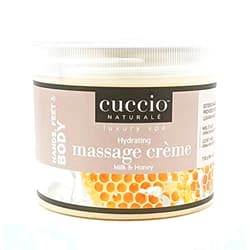 Cuccio Naturale Milk and Honey Hydrating Non-Oily Massage Creme 26 oz