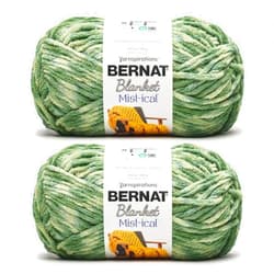 Bernat Blanket Mist-ical Fresh Green 2 Pack of 300g Yarn
