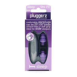 Pluggerz Sleep Earplugs ? Reduces Background Noise - Hypoallergenic and Safe for Your Ears, Comfortable, Perfect for a Long Night?s Sleep - Over 100 Uses - Storage Box Included