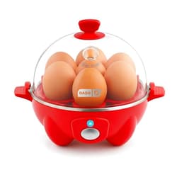 DASH Rapid Egg Cooker: 7 Egg Capacity Electric Egg Cooker for Hard Boiled Eggs, Poached Eggs, Scrambled Eggs, or Omelets.