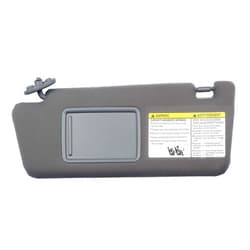 Dasbecan Left Driver Side Sun Visor Compatible with Toyota Tacoma 2005-2012 2013 2014 2015 74320-04181-B1 Gray Without Light
