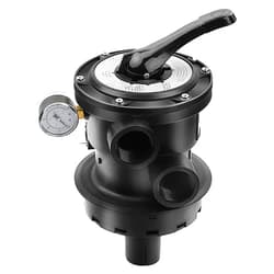 Tutor Auto SP0714T Top-Mount Multiport Valve, Compatible with Hayward ProSeries 16 18 21 22 23 24 27 30 Inch Sand Filter, Replace Hayward 1 1/2 Inch VariFlo XL Control Valve, 7 Position Sand Filter Valve