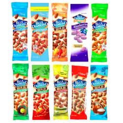 The Hampton Candy Company Blue Diamond Almond Variety Packs, 10 Flavors, 1.5 Ounce Bags (Pack of 10)