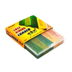 Baroque Guitar Fret Grit Erasers Easy & Fast Polishing Abrasive Rubber Blocks Cleaner Tools kit for Guitar Fret & Strings, Set of 5 Size in 180 400 1000 1500 2000 Grit (FSE-20)