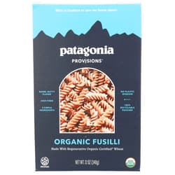 Patagonia Provisions Pasta Roc Fusilli 12 OZ