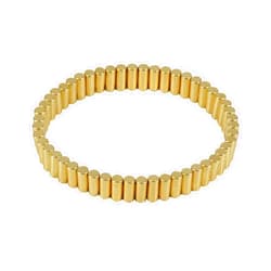 Czmag magnets Strong Neodymium Cylinder Magnets,50Pcs Gold Magnet,Small Rod Rare Earth Magnets for Fridge,Office,School,Magnet Bracelet for Men Women,Magnetic Therapy Jewelry,MapMagnets,Gold Magnetic Pins