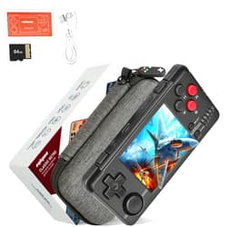 ARTIVIEW Miyoo A30 Retro Handheld Game Console,Portable Game Emulator with Storage Case,2.8