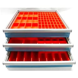 Schaller Corporation Schaller 140 Pc Red Plastic Box Assortment - 2