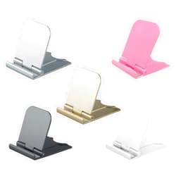 AIFUDA 5 Pcs Foldable Cell Phone Stands, AIFUDA Portable Phone Holder Universal Cellphone Desktop Cradle for Tablets, Reader, Mini iPad, Smartphone