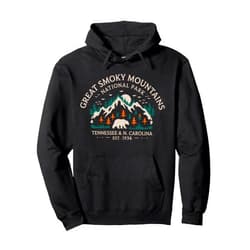 Great Smoky Mountains Tshirt National Park GSMNP Great Smoky Mountains National Park Tshirt Men Women Bear Pullover Hoodie