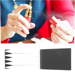 GOTOTOP 100 Perfume Test Strips Essential Oils Paper, White Perfume Blotter Strips, Disposable for Aromatherapy Testing, Scents and Fragrances