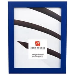 Craig Frames Confetti, Modern Blue Picture Frame, 20 x 30 Inch