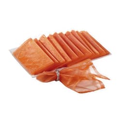 Fenncostyles.com Fennco Styles Sorbet Collection Elegant Sheer Organza 20 x 20 Inch Cloth Napkins, Set of 12 - Copper Diner Napkins for Wedding, Banquets, Special Events and Party Décor
