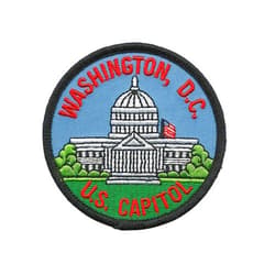 Happy Wood Products Washington DC Patch – DC State Travel Patch Souvenir Applique 3