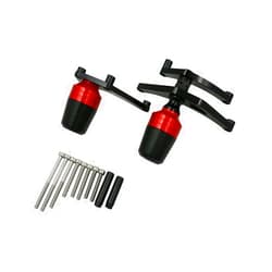 FIRIS for Ducati for Supersport939 for Super Sport 939 2017-2022 Motorcycle Aluminum Frame Sliders Anti Crash Pads Protection Fairing Guard Crash Protection (Color : Red)